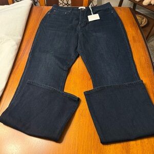 Pistola Dark Indigo High Rise Boot Jeans NWT